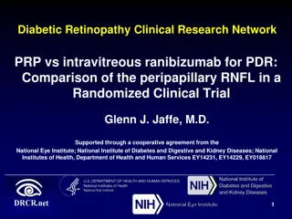 Comparison of Ranibizumab vs. PRP in Diabetic Retinopathy Clinical Trial