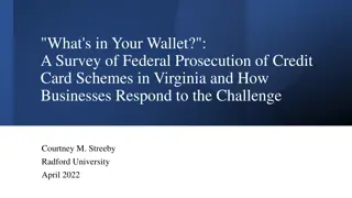 Federal Prosecution of Credit Card Schemes in Virginia: Business Responses
