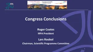 Congress Conclusions