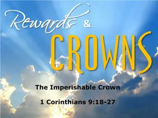 The Imperishable Crown: Context, Discipline, Direction