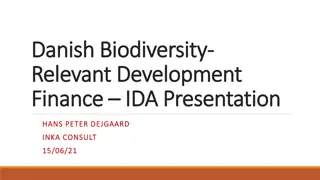 Danish Biodiversity Finance Targets and Global Progress