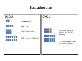 Escalation plan