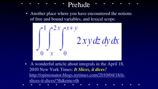 Introduction to Environment ADT and Lexical Scoping