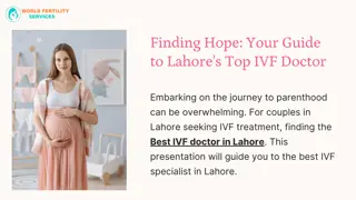 Best IVF Doctor In Lahore