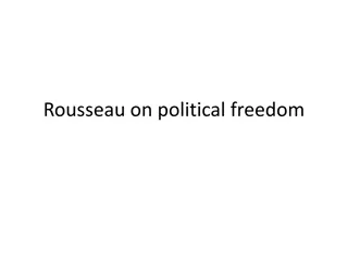 Rousseau on political freedom