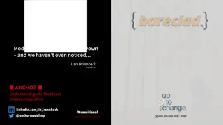 Upside Down Data Modeling - Next Level Integration