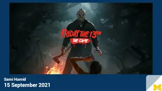 Overview of Friday the 13th Horror Game Survival Gameplay