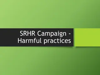 Ending Child Marriage Campaign - Key Objectives and Target Groups