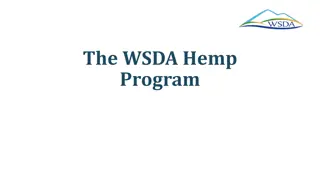 The Washington State Hemp Program