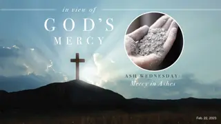 Reflecting on God's Gracious Mercy