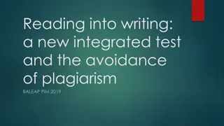 Insights on Plagiarism and English Language Programs in UK Universities