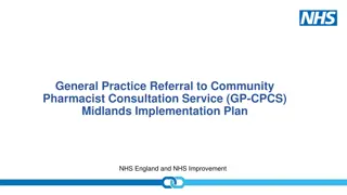 General Practice Referral to Community Pharmacist Consultation Service