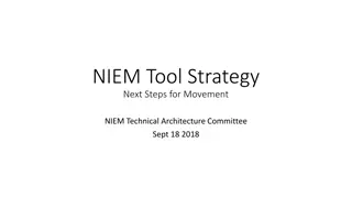 NIEM Tool Strategy