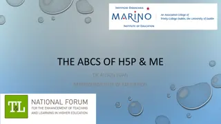 THE ABCS OF H5P & ME