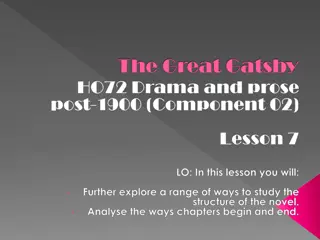 Decoding The Great Gatsby's Structure