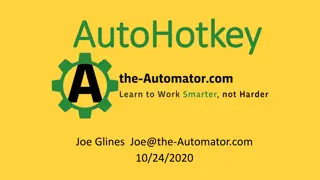 AutoHotkey AutoHotkey
