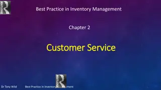 Best Practice in Inventory Management - Customer Service Insights