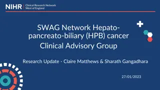 Latest Research Updates on SWAG Network Hepato-Pancreato-Biliary (HPB) Cancer