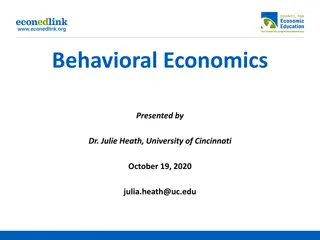 Behavioral Economics