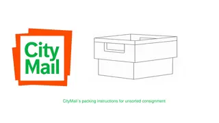 Guidelines for Unsorted Consignment in Sweden