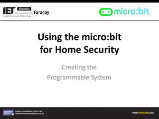 Using the micro:bit for Home Security