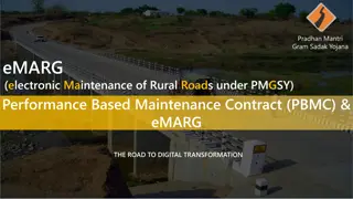 Importance of Timely Maintenance in Rural Road Networks