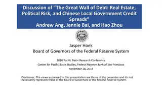 Discussion of “The Great Wall of Debt: Real Estate,