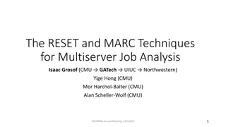 Techniques for Multiserver Job Analysis