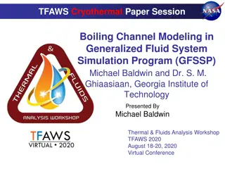 Cryogenic Flow Boiling Modeling in GFSSP: Implementation and Correlations