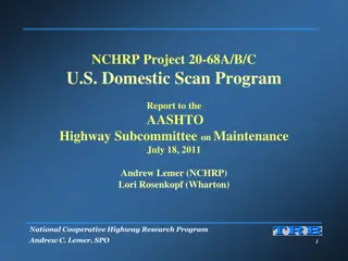 U.S. Domestic Scan Program
