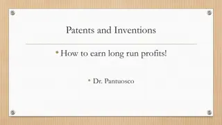 Patents and Inventions