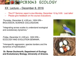 Ecological Dynamics and Hybridization: Deciphering Species Interactions