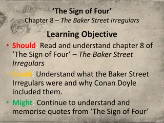 Baker Street Irregulars Exploration