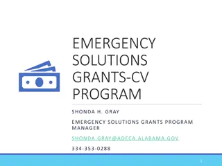Emergency Solutions Grants Program Information