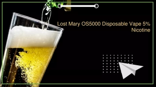 Lost Mary OS5000 Disposable Vape 5% Nicotine - $12.99