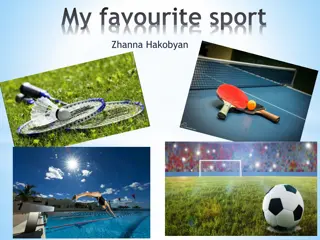 Zhanna Hakobyan - My Favorite Sport is Swimming