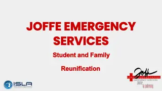 Student and Family Reunification Services for Emergency Situations