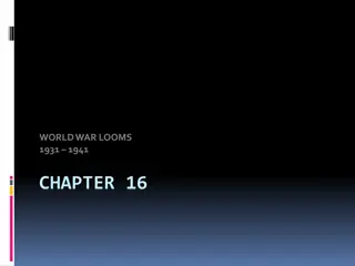 Causes of World War II and Totalitarian Regimes
