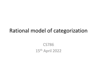 Rational Model of Categorization: Insights and Applications