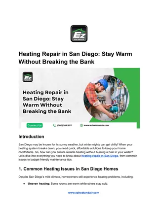 Heating Repair in San Diego_ Stay Warm Without Breaking the Bank