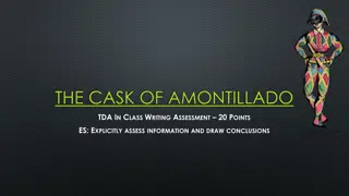 THE CASK OF AMONTILLADO