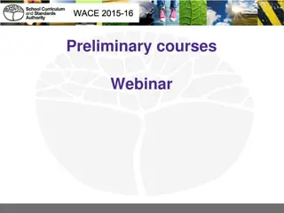 Preliminary Courses for Education Support Students