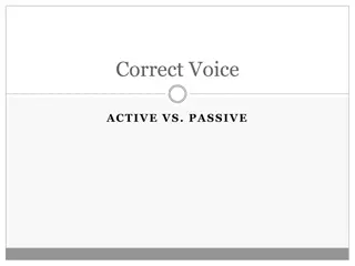 Correct Voice