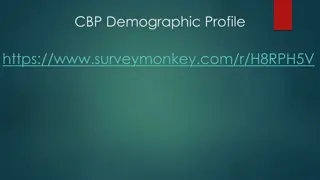 CBP Demographic Profile - GIT Funding Process Timeline
