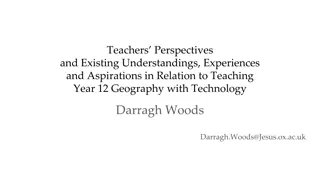 Teachers' Perspectives on Technology in Year 12 Geography