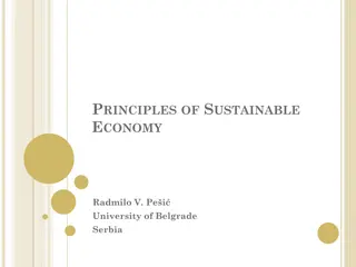 Principles of Sustainable Economy - Nature's Partnership and What Lies Ahead
