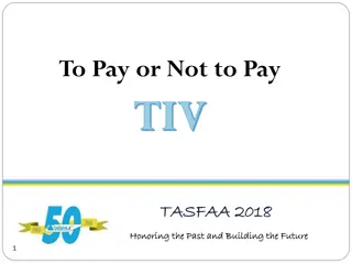 TASFAA 2018 - Honoring the Past and Building the Future
