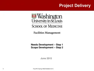 Facilities Management Project Initiation Process