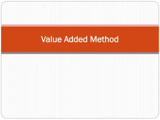 Value Added Method in National Income Calculation
