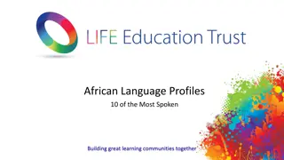 African Language Profiles